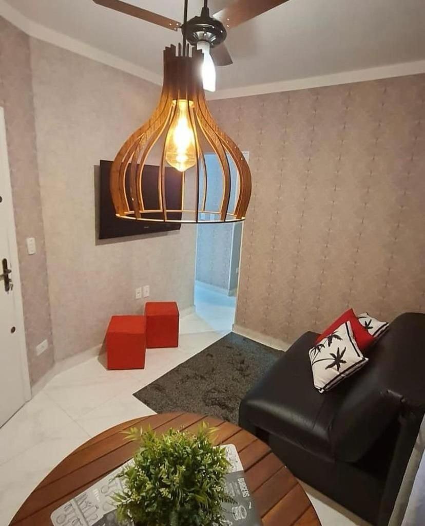 113 Canto Do Forte - 1Dorm - 200 M Da Praia E 20M Dos Bares E Restaurantes - Estacionamento Gratuito E Wi Fi , Tv A Cabo Прая Гранде Екстериор снимка