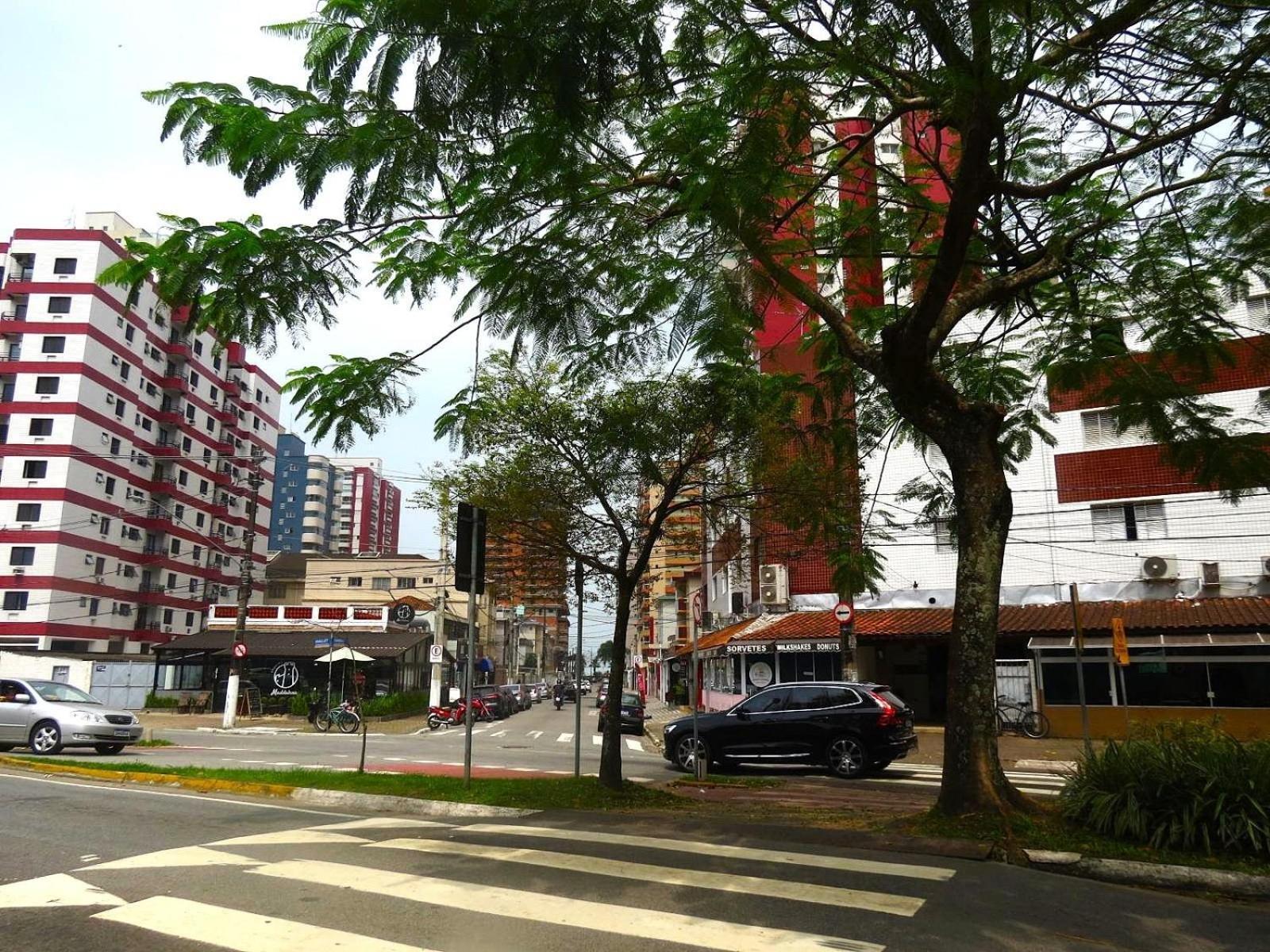 113 Canto Do Forte - 1Dorm - 200 M Da Praia E 20M Dos Bares E Restaurantes - Estacionamento Gratuito E Wi Fi , Tv A Cabo Прая Гранде Екстериор снимка